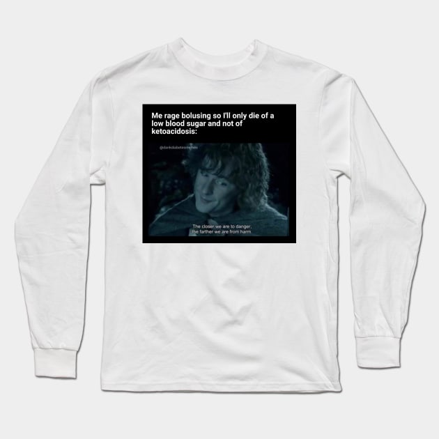 Diabetes Meme Long Sleeve T-Shirt by CatGirl101